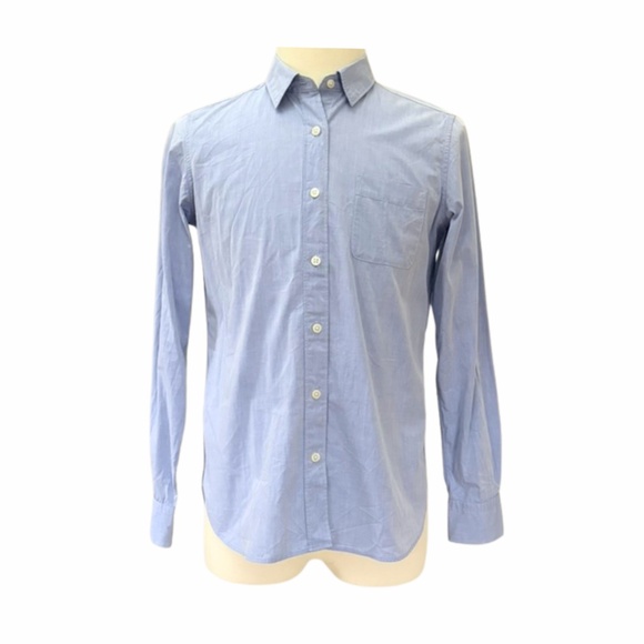 MUJI | Women’s Cotton Shirt – Light Blue – Size M - Picture 2 of 13